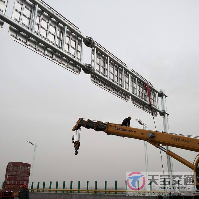 淮南高速公路标志杆厂家 指引着人们安全行驶